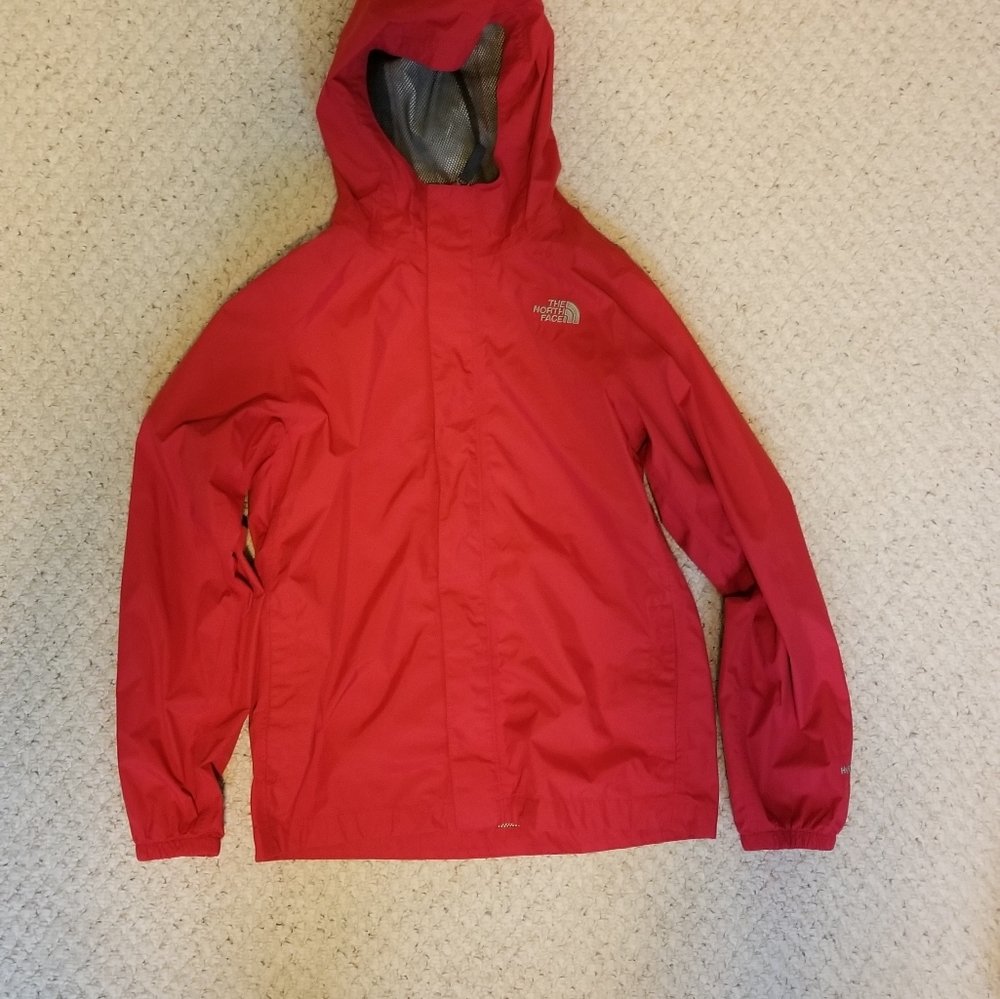 The North Face Red Waterproof Jacket